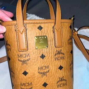 SOLD ON FASHIONPHILE-Authentic MCM aren crossbody